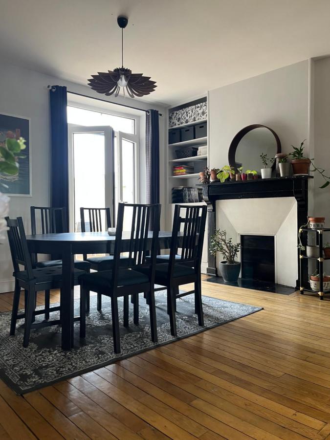 Duplex De Charme En Centre Ville Avec Terrasse Brive-la-Gaillarde Luaran gambar