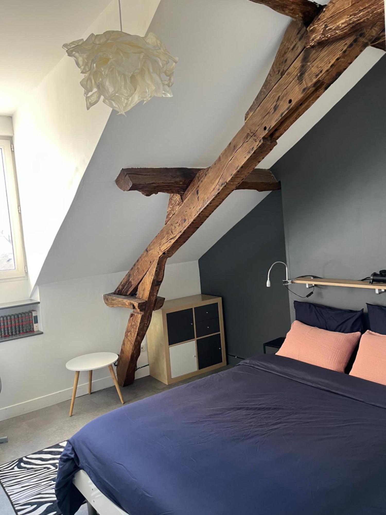 Duplex De Charme En Centre Ville Avec Terrasse Brive-la-Gaillarde Luaran gambar